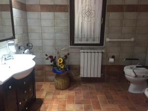 Ванная комната в Il girasole b&b