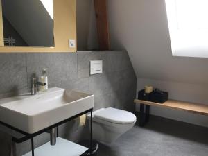 Koupelna v ubytování BnB Hopfengrün Langenthal