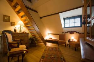 Posezení v ubytování B&B Willow Lodge