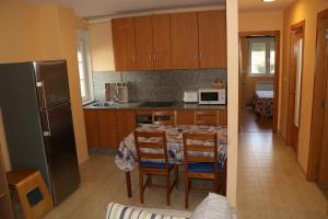 Kuchyň nebo kuchyňský kout v ubytování Apartamentos Lidia