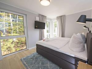 TV/Unterhaltungsangebot in der Unterkunft Haus Königsstuhl in Sellin - Penthouse mit Kamin und Balkon