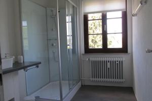 Koupelna v ubytování Gästehaus Fichtenwäldche