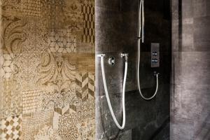 Koupelna v ubytování Hotel Vernel