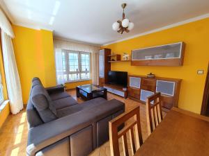 Et tv og/eller underholdning på APARTAMENTO VACACIONES MUXÍA