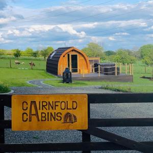 Certifikát, hodnocení, plakát nebo jiný dokument vystavený v ubytování Cairnfold Cabins