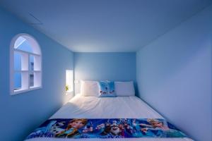 Letto o letti in una camera di Han Tian Slide