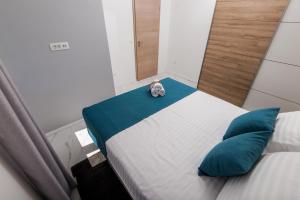 Postel nebo postele na pokoji v ubytování Euroholiday apartments