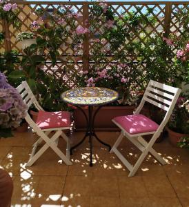 Innanhússgarður eða útisvæði á Alghero Roof Garden