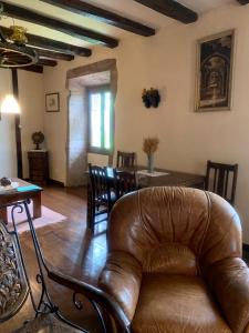 A seating area at Posada de Ziga