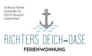 an image of an anchor in the water with the words fighters delight loss at Richters Deich-Oase in Brokdorf