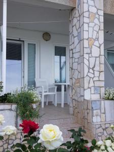 Balkón nebo terasa v ubytování Apartman i sobe Martina