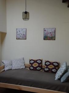 Część wypoczynkowa w obiekcie Les Magranes Bed & Breakfast
