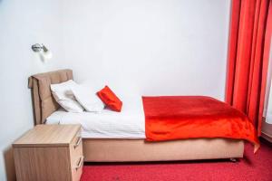 Letto o letti in una camera di Hotel N