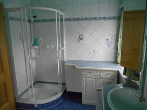 Koupelna v ubytování Ferienhaus Berger