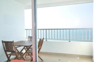 En balkong eller terrass på Apartamentos Palmeto Cartagena Nª3401