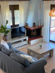 Posezení v ubytování Sea View Villa Anastasia