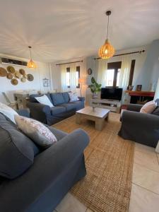 Posezení v ubytování Sea View Villa Anastasia