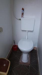 Koupelna v ubytování Dacha v Arkadii