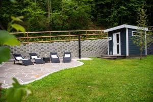 Zahrada ubytování Ferienhaus Prasl