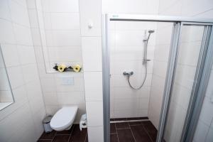 Koupelna v ubytování Ferienhaus Prasl