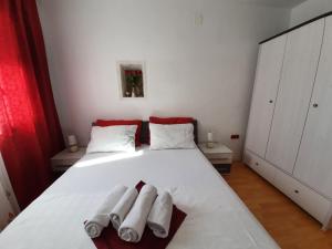 Posteľ alebo postele v izbe v ubytovaní Private Accommodation Kanegra
