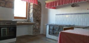 Kuchyň nebo kuchyňský kout v ubytování Rural Apartment Carolina