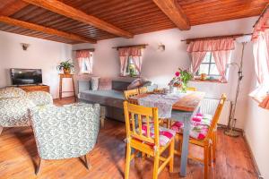 Posezení v ubytování Apartmány Tollendorf Lužické hory