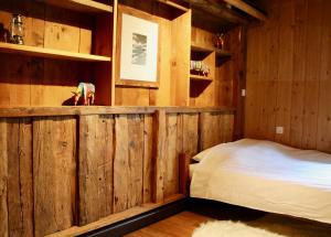 Voodi või voodid majutusasutuse Gîte de Planchouet toas