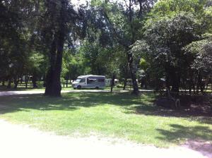 Zahrada ubytování Camping Du Lion
