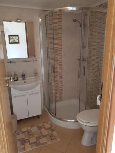 Koupelna v ubytování Apartman i sobe Martina