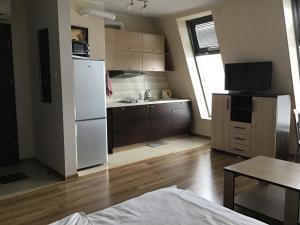 Kuchyňa alebo kuchynka v ubytovaní Młynowa - Apartamenty Centrum New