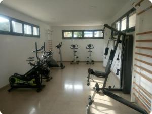 Fitness centrum a/nebo fitness zařízení v ubytování Tamarindo -La cala de finestrat