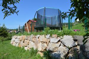 Zahrada ubytování Chambres d'hôtes Les vignes