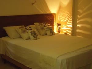 Cama o camas de una habitación en Corumbá Plaza Hotel