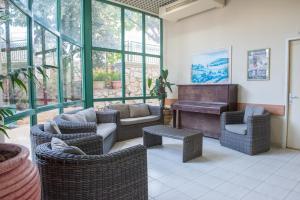 Posezení v ubytování HI - Pkiin Hostel