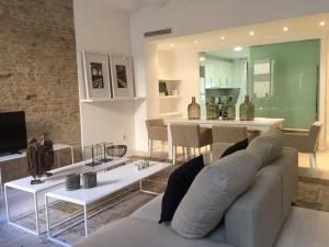 Posezení v ubytování Impresionante ático dúplex Catalans + 3 fotografie