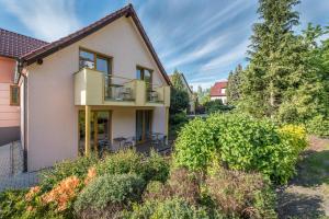 Vonkajšia záhrada v ubytovaní Hotel Garni Pod Skalkou