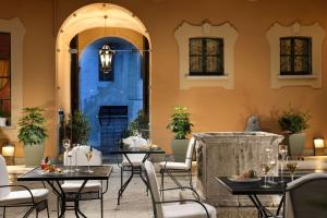 Posezení v ubytování Villa Appiani Hotel