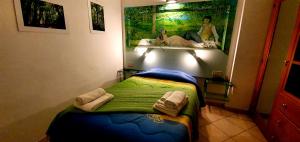Postel nebo postele na pokoji v ubytování Hotel La Pace