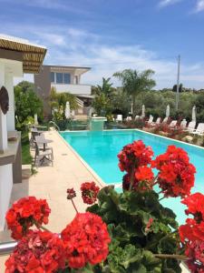 Πισίνα στο ή κοντά στο Charming Apartment in Pozzallo with Shared Pool, 65 m²