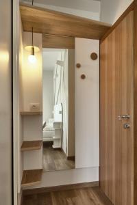 A bathroom at Hotel La Fenice