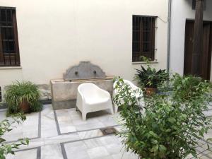 A garden outside Embrujo