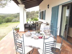 Balkon lub taras w obiekcie Casa Rural La Aulaga