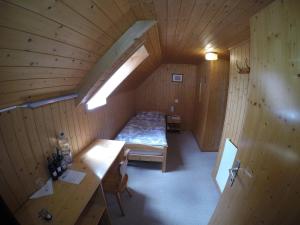 Postel nebo postele na pokoji v ubytování Hotel Garni Traube B&B