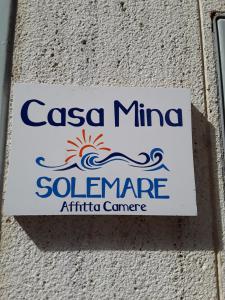 Certifikát, hodnocení, plakát nebo jiný dokument vystavený v ubytování Casa Mina affittacamere