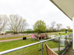 Vonkajšia záhrada v ubytovaní VacationClub – Ultra Marine Apartament 27