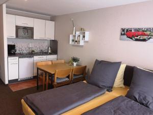 Kuchyň nebo kuchyňský kout v ubytování Apartment Michaela