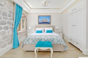 Postel nebo postele na pokoji v ubytování Hotel Libertas