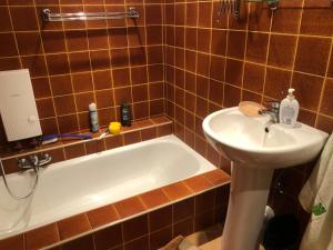 Koupelna v ubytování Domek w Lesie + 37 fotografií