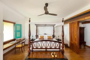 Giường trong phòng chung tại Jetwing Lighthouse, A Luxury Reserve